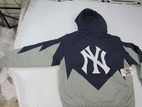 New York Yankees Mens Mitchell & Ness Heavy Weight Full Zip Jacket Coat $200 - Picture 4 of 13