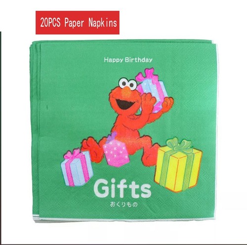 Sesame Street Child Party Supplies Tableware Balloons Kids Birthday Decoration - Picture 16 of 21