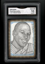 2009 Floyd Mayweather ROOKIE Original Signed Card 1/1 Jay Pangan III GEM MINT 10