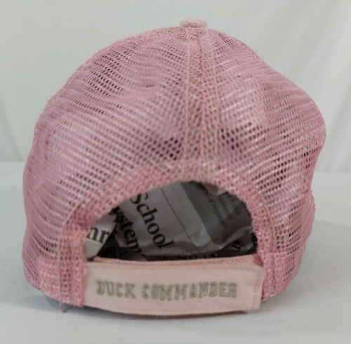 Duck Commander Camo with Pink Mesh Women's Hat Duck Dynasty Hunt Camp Beach Boat - Picture 5 of 9