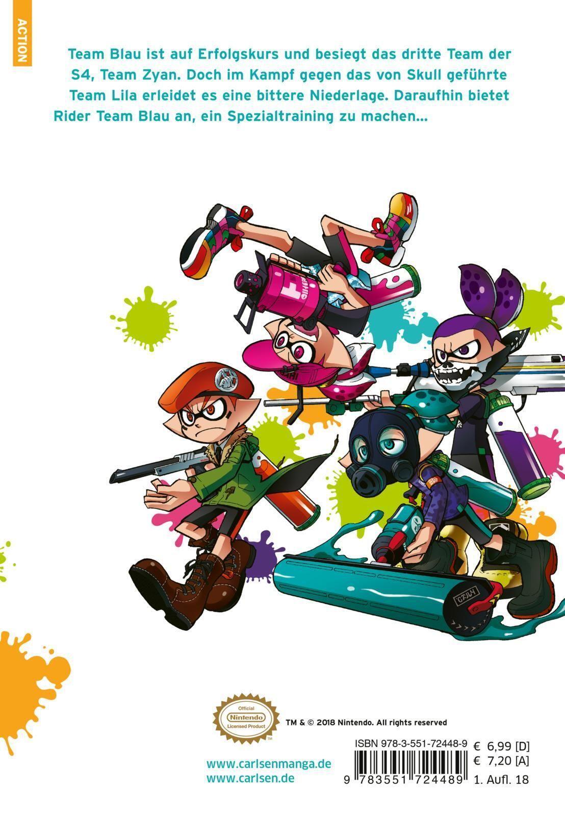 Thumbnail - Splatoon 2 Das Nintendo-game Als Manga Sankichi Hinodeya Taschenbuch