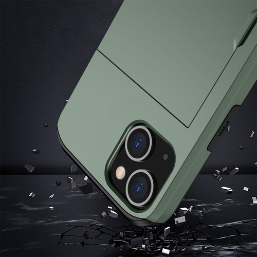 Custodia antiurto per iPhone 15 14 13 Pro Max 12 11 XS XR Slide Wallet carta di credito - Foto 52 di 131