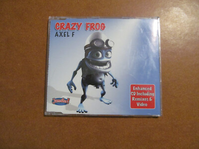 CRAZY FROG Axel F UK CD Single