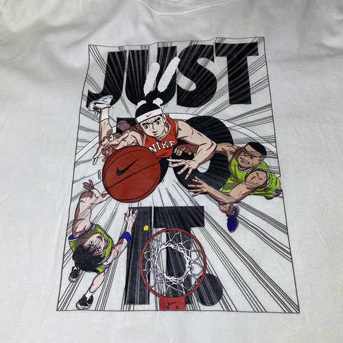 The Nike Tee Men's Just Do It Basketball T Shirt White Short Sleeves 3XL - Picture 5 of 8