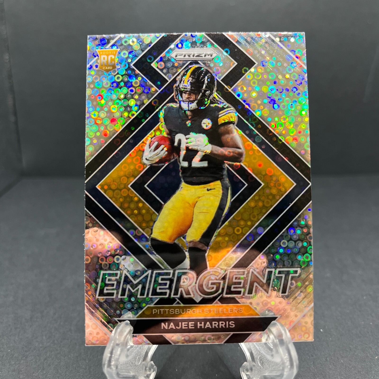 2021 Panini Prizm Emergent Prizms No Huddle #13 Najee Harris Rookie RC