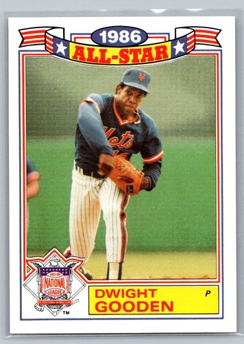 1986 Topps Commemorative All Star Dwight Gooden #10 - Picture 1 of 2