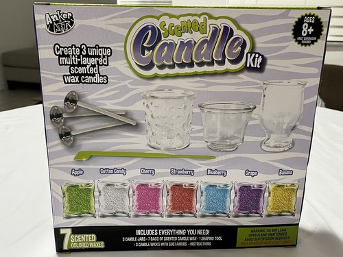 Anker Art Scented Candle Kit. Create 3 Unique Multi-Layered Scented Wax Candles - Picture 4 of 12