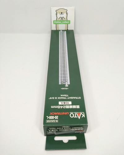 Kato Spur N 20-000-L Unitrack gerade 10 Stück 248 mm 9 3/4" S248 wählbar - Bild 25 von 35