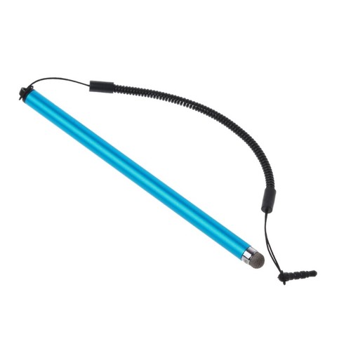 Anti-lost Lanyard Fibre Stylus Mesh Micro Fiber Tip Pen for Smart Phone Tablet - Zdjęcie 3 z 9