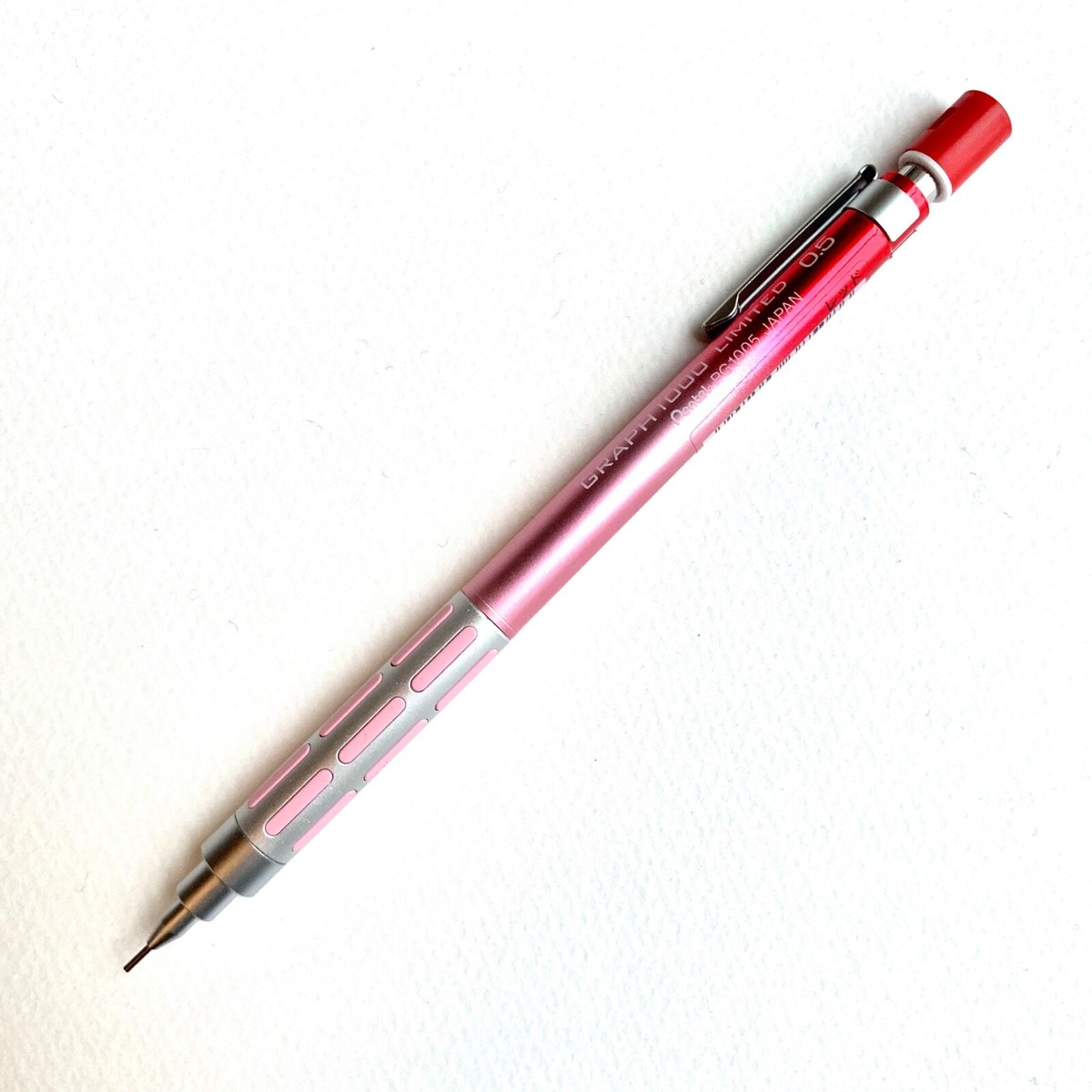 Pentel Graph 1000 Mechanical Pencil 0.5mm Gradation Red