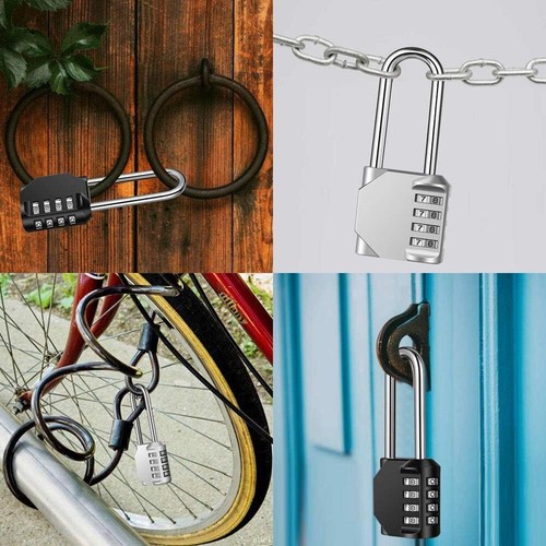Outdoor Waterproof Combination Lock - School Gym Locker - Sports Locker - 2 Pack - Picture 8 of 8