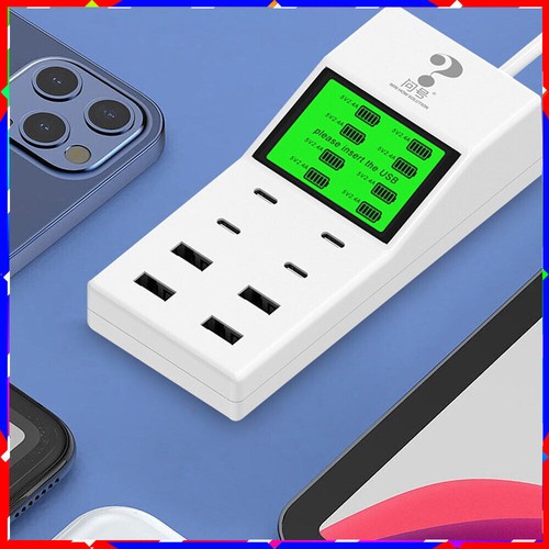 Multi-port charging 8USB fast charging station outputs 5V/8A hub travel charging - Picture 8 of 18