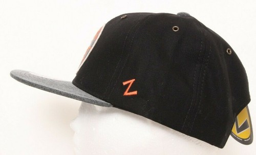 Clemson University Tigers Black flat bill wool Adjustable Snapback Baseball Hat - Picture 5 of 9