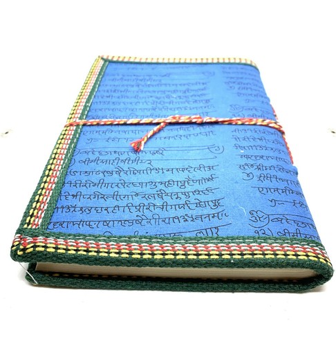 Lord Ganesha Notizbuch Handarbeit Recycling Journal Papier Notizblock Tagebuch Druck Einband - Bild 3 von 8