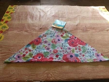 Women's Best Brands Multi-Colored Bandana 17.5x 17.5 NWT!