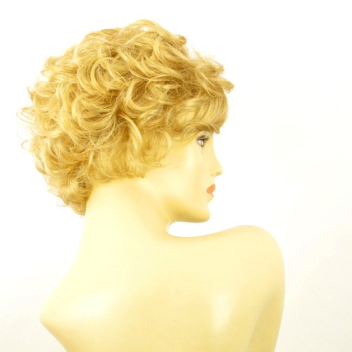short wig for women curly light blond golden ref: FRANCINE lg26 PERUK - Picture 7 of 9