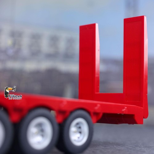 Plastic Semi Trailer Flatbed 1502 for 1/18 Tractor Truck HUINA 1501 Upgrade Part - Picture 9 of 14