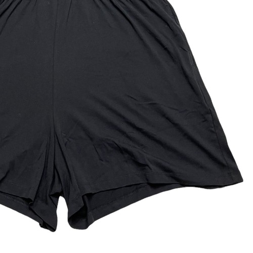 SONOMA PLUS BLACK ROMPER SHORTS POCKETS SIZE 2XL SOFT COMFY NWT - Picture 4 of 12