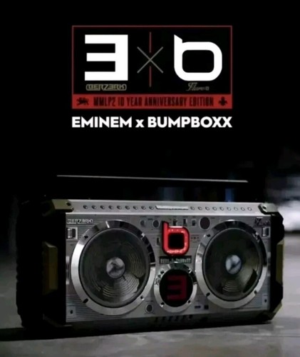 BUMPBOXX Flare8 X Eminem Bluetooth Boombox Speaker 200w Microphone Karaoke