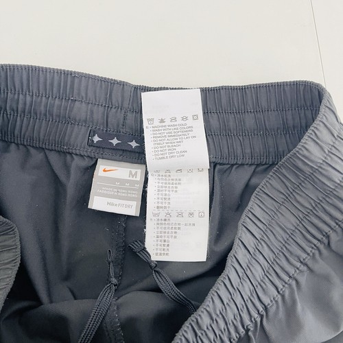 Nike Fit Dry Womens Pants Size M Cropped Black Elastic Waist Pockets Sports Gym - Picture 5 of 8