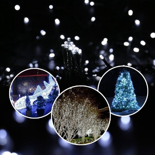 Outdoor Fairy String Lights 100-1000 LED Xmas Wedding Party Home Solar / PLUG IN - Picture 31 of 64