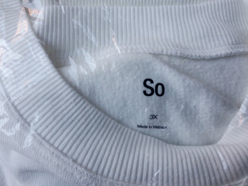 SO BRAND LONG SLEEVE CREWNECK LINEAR TIE DYE SWEATSHIRT WOMEN'S PLUS 3X **NIP!** - Bild 4 von 5