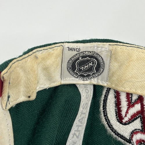 New Jersey Devils Hat Cap Snapback Green NHL Hockey Zephyr Mens - Picture 11 of 13