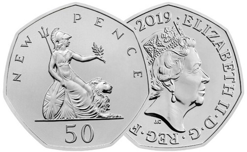 2018-2024 seltene & Sammlermünze 50p inkl. Schneemann, Hawking, Gruffalo Fifty Pence - Bild 7 von 212