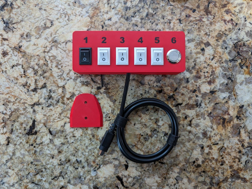 Customizable Apex Neptune Breakout Box 6 switches Many Colors Available - Picture 4 of 9