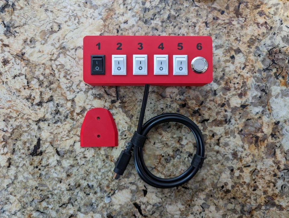 Customizable Apex Neptune Breakout Box 6 switches Many Colors Available - Image 4 of 4