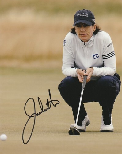 LPGA LEGEND JULI INKSTER SIGNED LADIES GOLF 8x10 PHOTO! Autograph PROOF - Picture 1 of 2
