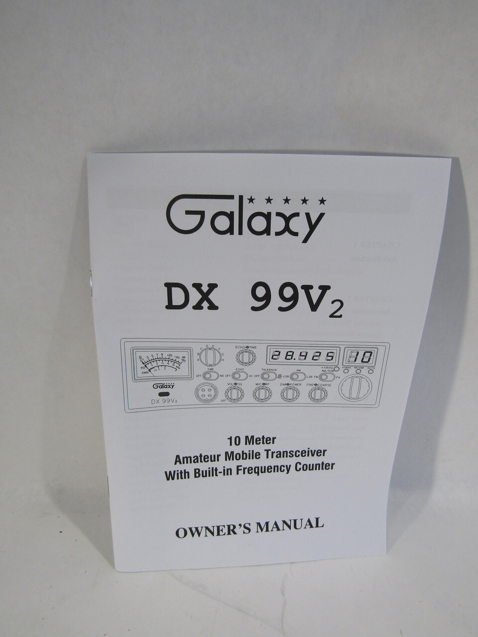 U13166 Used Galaxy DX99V2 10 Meter Radio with SSB and Echo in Box eBay