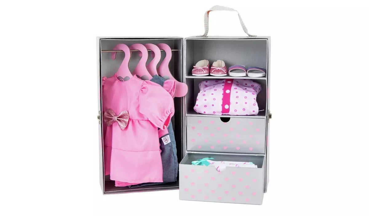 DesignaFriend Wardrobe Bumper Dolls Accessory Set Doll sold