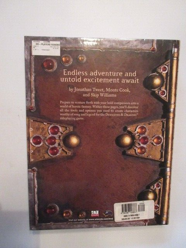 Dungeons & Dragons players handbook core rulebook 1 v.3.5 - 第 2/2 張圖片
