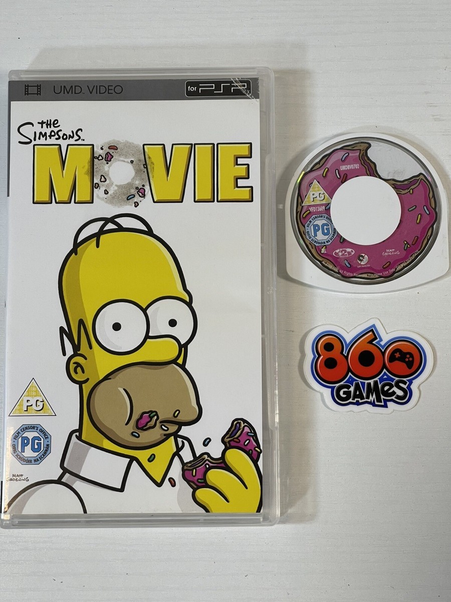 The Simpsons Movie (Sony PSP UMD-Movie) | eBay