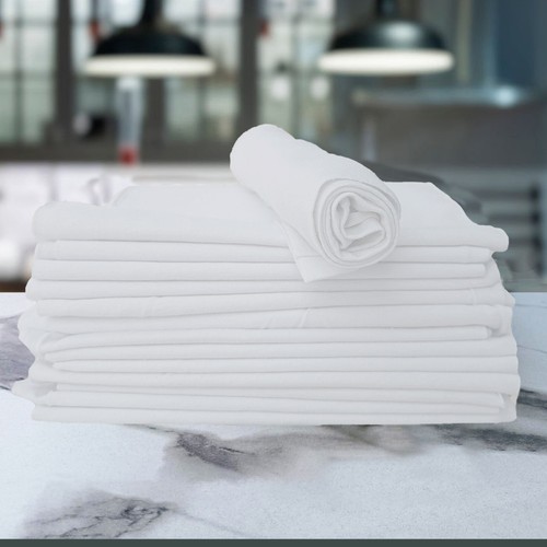 New White T-Shirt knit Rags 20x20" | Bulk Knit Wipes – Exact Cut Cleaning Cloth - Picture 39 of 62