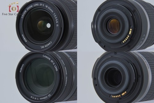 Canon EOS Kiss X5 / Rebel T3i / 600D 18.0 MP 18-55 55-250 Lenses - Picture 15 of 16
