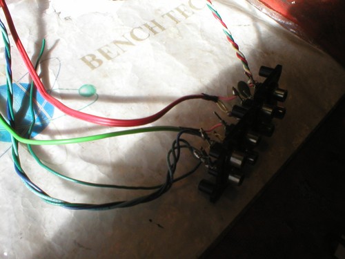 Enchufes de entrada y salida de cinta Fisher modelo RS-2004A Phono/Aux/ - Imagen 2 de 3