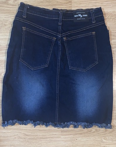 Womens Vintage Navi Authentic Jeanswear Denim Skirt Size Medium - Picture 2 of 3