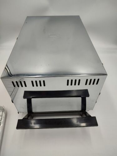 Schwarz Angus Petite Chef Toaster Backofen Herd Grill Retro Chrom Vintage - Bild 13 von 18