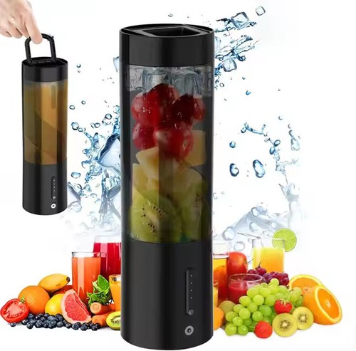 Tragbarer Mini Mixer Standmixer Elektrischer Smoothie Maker Blender Shaker Akku - Bild 13 von 23