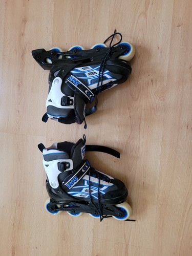 Hudora Inliner Skater Kinder Gr. 33-36, blau schwarz - Bild 3 von 4