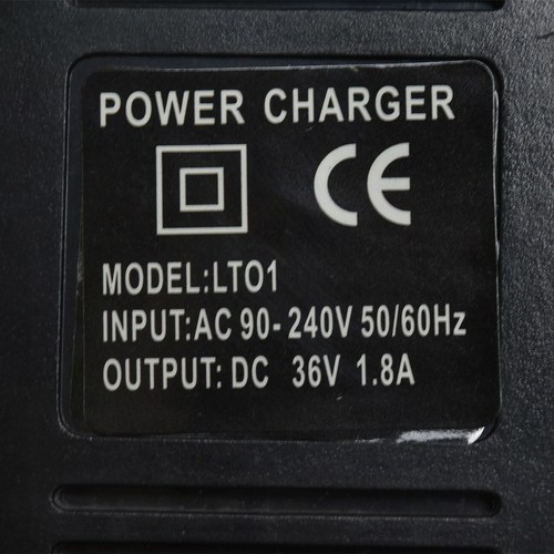 Adaptador cargador de batería de plomo-ácido 36V 1.8A para scooter eléctrico ATV kart - Imagen 3 de 5
