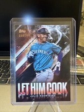 2024 Topps Update Series - Let Him Cook Black #LHC-11 Julio Rodriguez /299