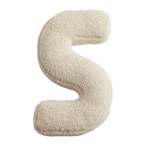 1Pc English Letters Pillow Soft Initial Throw Cushion Decorative Alphabet Pillow - Picture 17 of 17