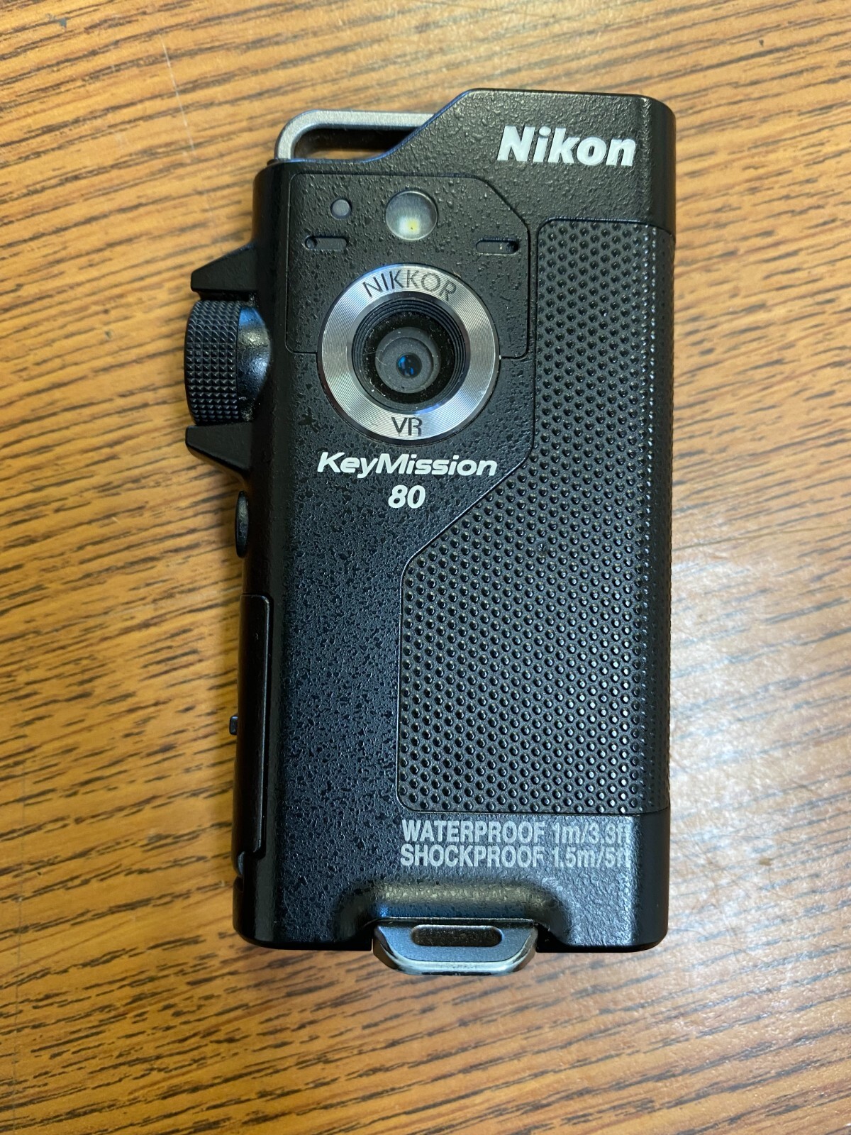 Nikon KeyMission BK 80 Black Waterproof Wearable Camera action