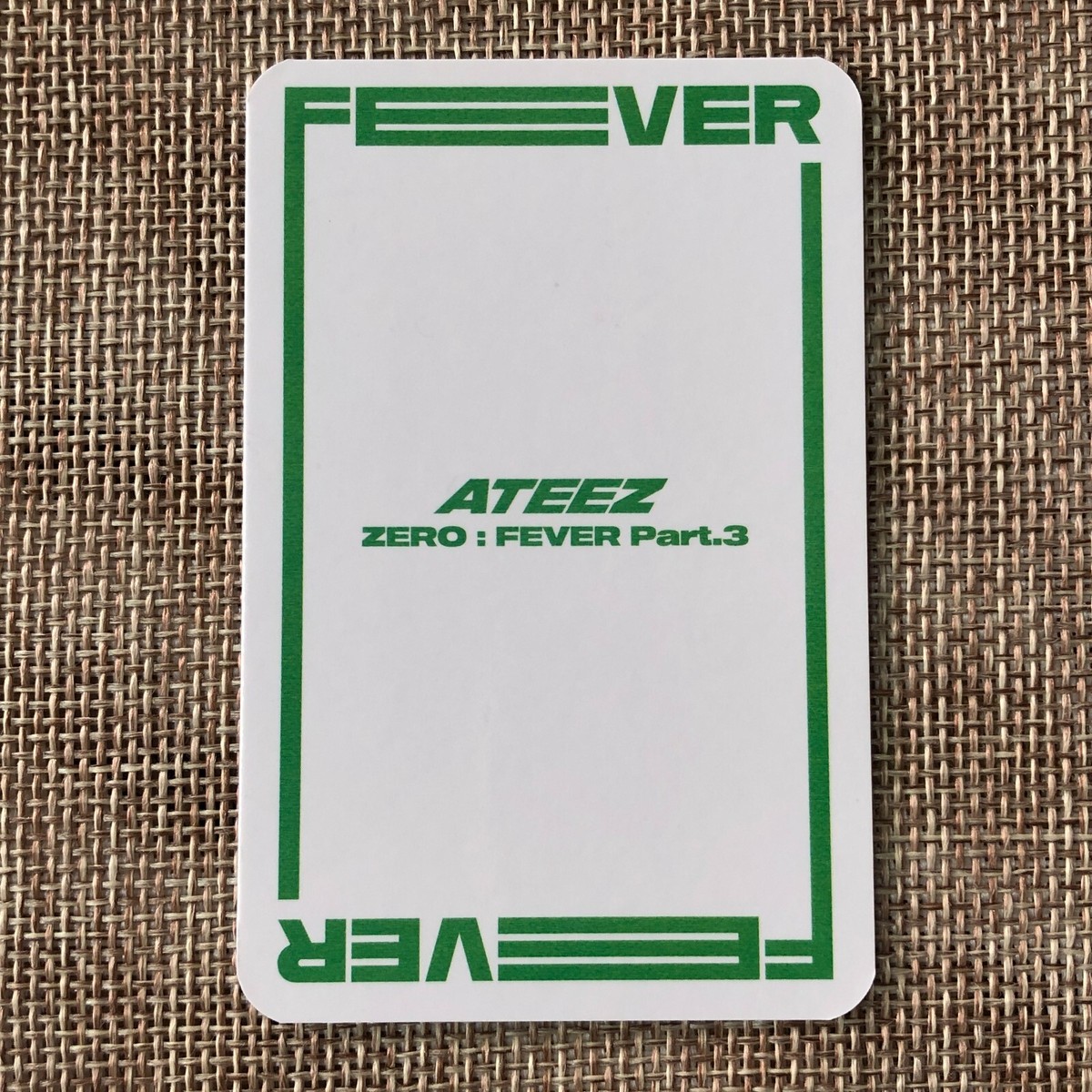 ATEEZ WOOYOUNG [Zero : Fever Part.3 Apple Music] Official