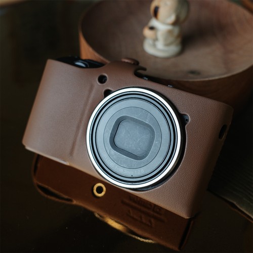cam-in Swift Leather Full Case Cover For Ricoh GR3X GR3 GRIII HDF Camera - Picture 18 of 37