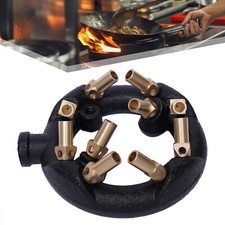 Jet Burner with 10 heads of Natural Gas Intake Chinese Wok Range Pot