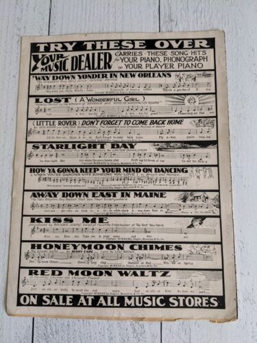 1923 ¡SÍ! Partituras WE HAVE NO BANANAS de Frank Silver, Irving Cohn - Imagen 2 de 4